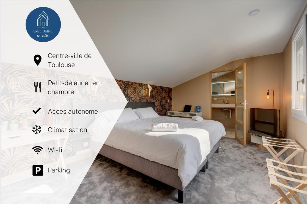 Hôtel Une Chambre en Ville Toulouse Exterior foto